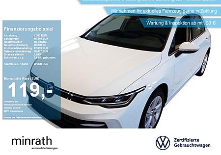 VW Golf Volkswagen VIII 1.5 TSI Life APP+DAB+VIRT+ACC+PDC