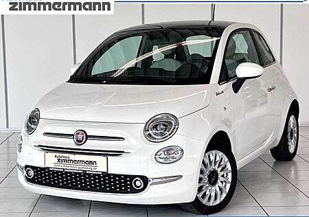 Fiat 500 Hybrid 1.0 Dolcevita Glasdach