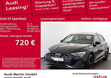 Audi A3 Sportback S line 45 TFSI e S tr.