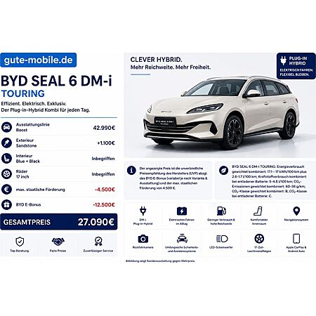 BYD Seal 6 leasen