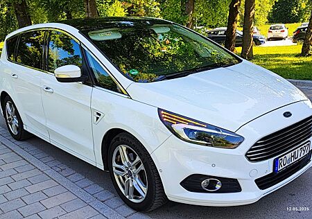 Ford S-Max Leder, Aut, 7 Sitzer, Panoramadach, Scheckheft