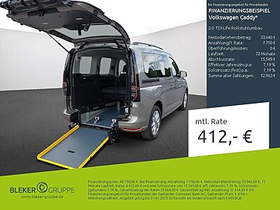 Volkswagen CADDY VW Caddy 2.0 TDI Life Rollstuhlumbau