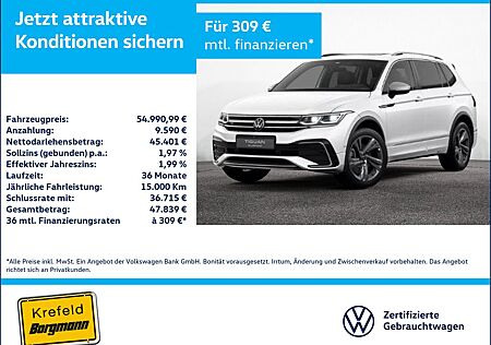 VW Tiguan Allspace Volkswagen 2.0 TDI R-Line 7-SITZER AHK 360°