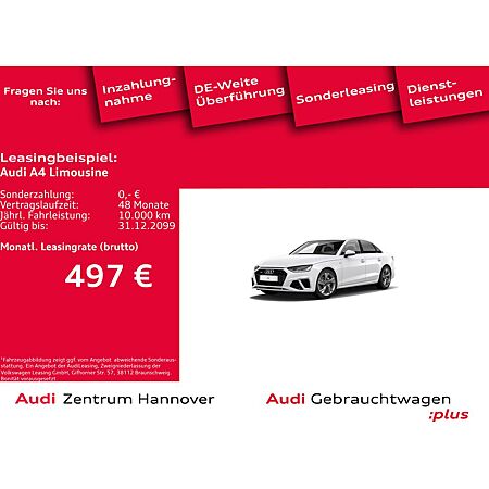 Audi A4 leasen