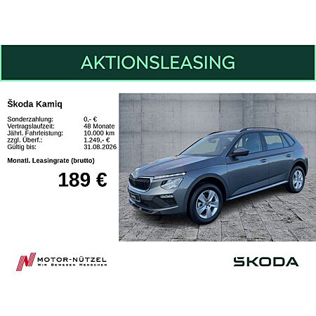Skoda Kamiq leasen