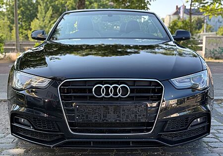 Audi A5 2.0 TDI Cabriolet S Line Navi-Leder-LED-Sthz