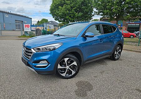 Hyundai Tucson blue Style 2WD-NAVI-KAMERA-AHK-TÜV NEU