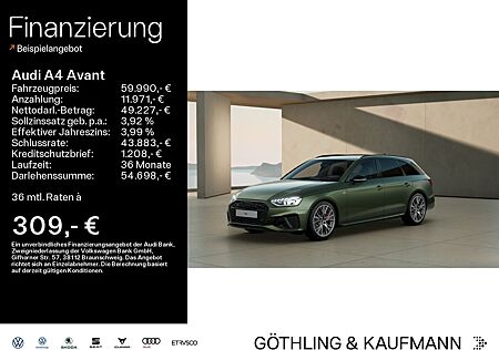 Audi A4 Avant 45 TFSI qu 2x S line S tro*B&O*HUD*Pano