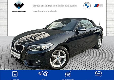 BMW 218i Cabrio Advantage Xenon Navi Bus. Tempomat