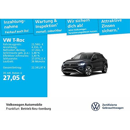 VW T-Roc leasen