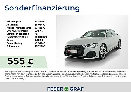 Audi A8 50 TDI S line quattro Matrix/360/Standheiz./A