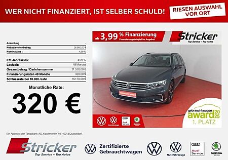 VW Passat Variant Volkswagen GTE 1.4TSI DSG 320,-ohne Anzahlun