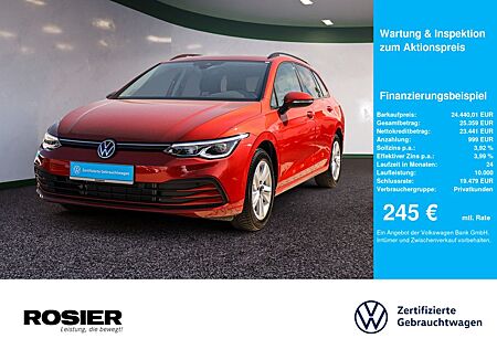 VW Golf Volkswagen VIII Variant Life 1,5 l TSI ACC MATRIX-LED