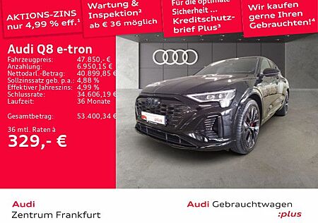 Audi Q8 e-tron gebraucht kaufen Audi Q8 e-tron 50 quattro S line MatrixLED Luft ACC B