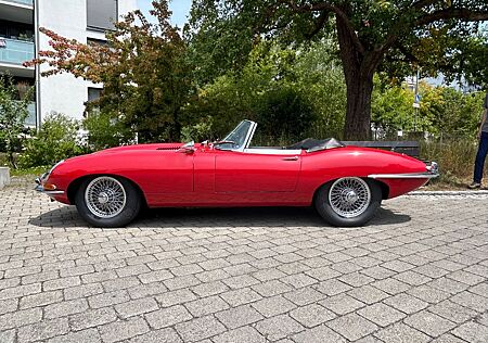 Jaguar E-Type OTS 3,8 Cabrio, deutsche Auslieferung