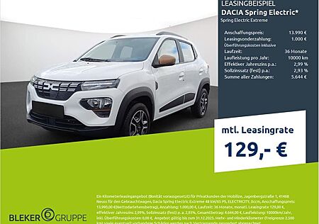 Dacia Spring Extreme ELECTRIC 65