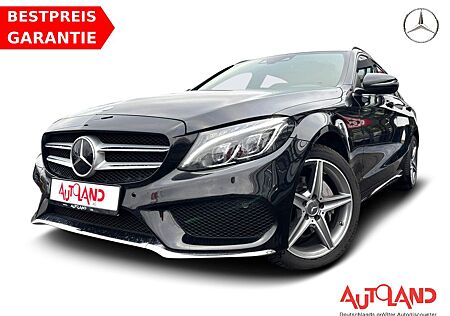 Mercedes-Benz C 200 C200 T AMG Line LED Navi Totwinkel Leder AHK