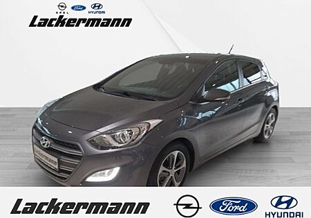 Hyundai i30 blue Passion 1.4+SHZ+LenkradHZG+PDC+Berganfa