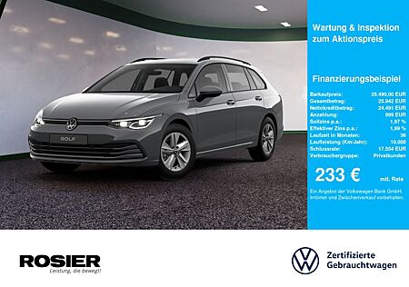 VW Golf Volkswagen VIII Variant Life 1,0 l TSI STANDHZ. ACC