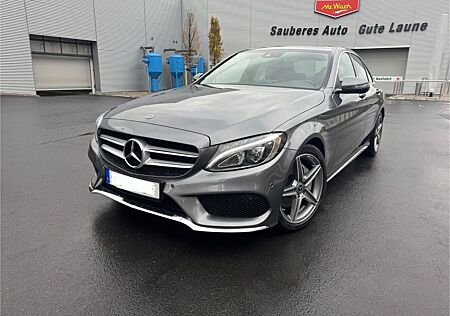 Mercedes-Benz C 200 Autom. - AMG Line top gepflegt