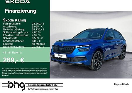 Skoda Kamiq 1.0 TSI DSG Monte Carlo