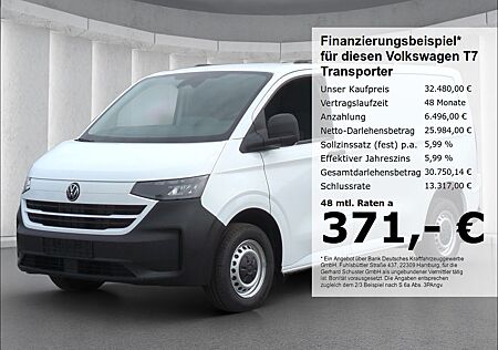 VW T7 Volkswagen Transporter Kasten KR TDI*LED Tempo PDC Klima