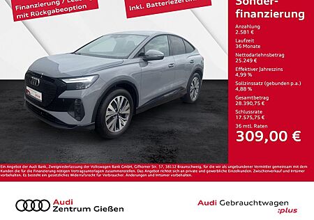 Audi Q4 e-tron Sportback 35 advanced black SONOS Einp