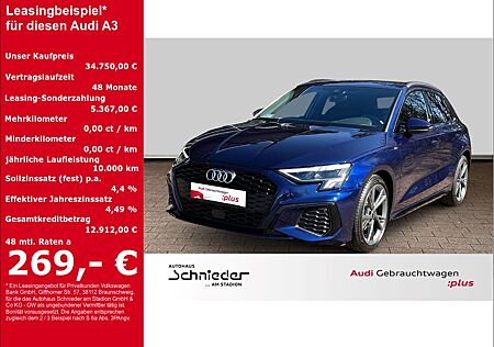 Audi A3 SPORTB 30TDI, LED,ACC,AHK,VIRTUAL,CARPLAY,SHZ