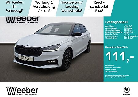 Skoda Fabia MONTE CARLO*NAVI*LED*VIRTUAL*KAMERA*ACC