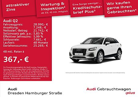 Audi Q2 35 TFSI advanced LED Navi GRA S tronic