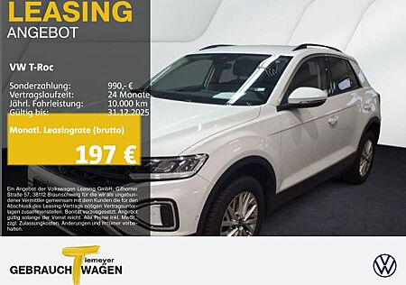 VW T-Roc Volkswagen 1.0 TSI LIFE LED PDC SITZHZ VIRTUAL