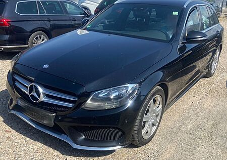 Mercedes-Benz C 220 D E6, AMG Line, Schalter