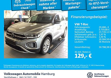 VW T-Roc Volkswagen 1.5 TSI Style DSG AHK Navi LED ACC Sitzhzg