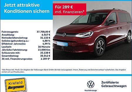 VW Caddy Volkswagen Maxi 1.5 TSI Style 7-SITZER LED ACC NAVI