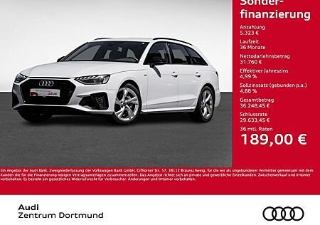Audi A4 Avant 40 S LINE BLACKPAK CAM ACC LM18 EKLAPPE