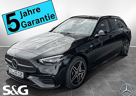 Mercedes-Benz C 300 de 4M T AMG MBUX+360°+DIG-LED+Pano+AHK+18"