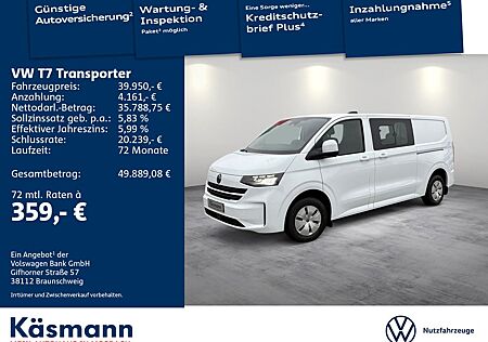 VW T7 Volkswagen Transporter Kombi MIXTO LR 2.0TDI LED KLIMA K