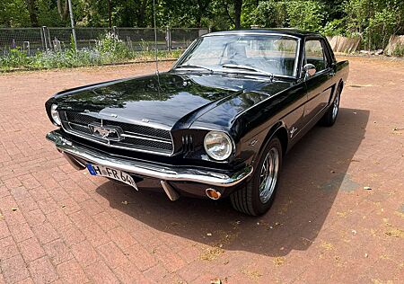 Ford Mustang 1964 1/2 Black plate