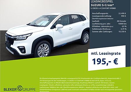 Suzuki SX4 S-Cross S-Cross 1.4 COMFORT HYBRID