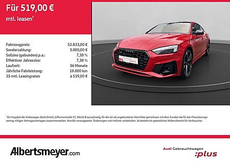 Audi A5 gebraucht kaufen Audi A5 Sportback 40 TDI QUATTRO S-LINE+AHK+PANO+MATR