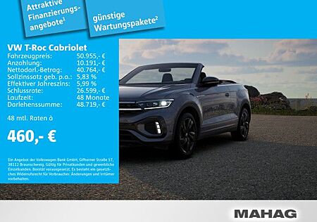 VW T-Roc Volkswagen Cabriolet R-Line 1.5TSI DSG BlackStyle|Nav