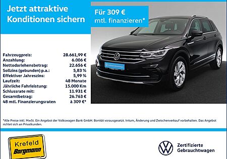 VW Tiguan Volkswagen Elegance 1,5 l TSI 110 kW 150 PS 7-Gang-D