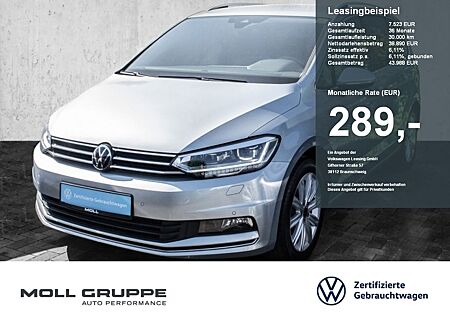 VW Touran Volkswagen 2.0 TDI DSG Highline NAVI LM LED ACC PDC