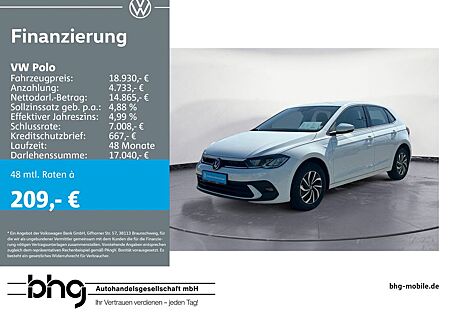 VW Polo Volkswagen 1.0 TSI OPF Life