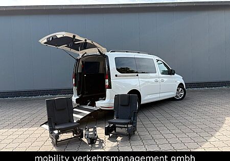 VW Caddy Volkswagen Life Maxi Rollstuhl 7-Sitzer Krankentransp