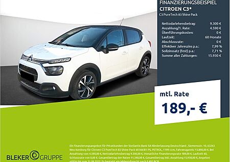 Citroën C3 PureTech 83 Shine Pack
