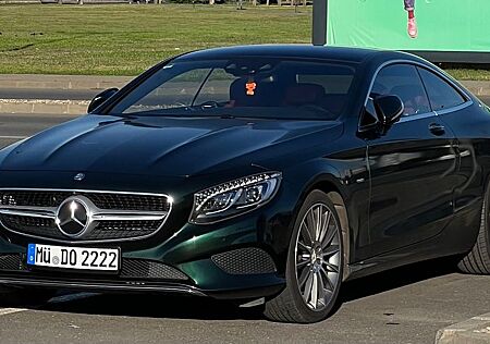 Mercedes-Benz S 500 4MATIC Edition 1 Autofolierung, Rot Leder