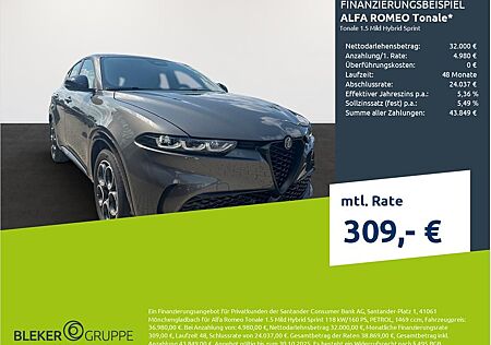 Alfa Romeo Tonale 1.5 Mild Hybrid Sprint