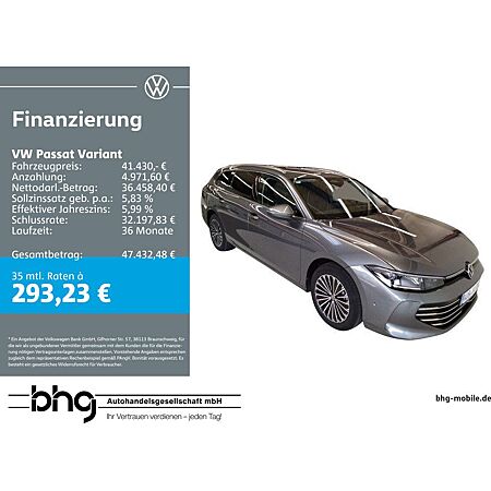VW Passat Variant leasen