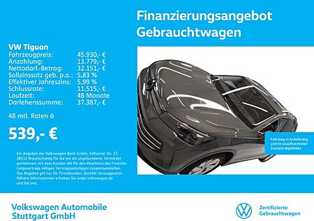 VW Tiguan Volkswagen Elegance 2.0 TDI DSG 142 kW